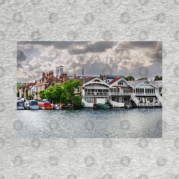 Boathouses At Henley on Thames by IanWL